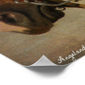 Poster Cheval de course de baril (Coin)