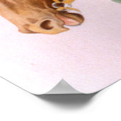 Poster Cheval de course et Jockey (Coin)