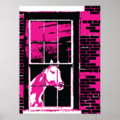 Poster cheval de fenêtre (Devant)