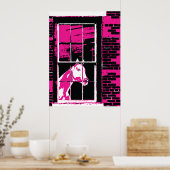Poster cheval de fenêtre (Cuisine)