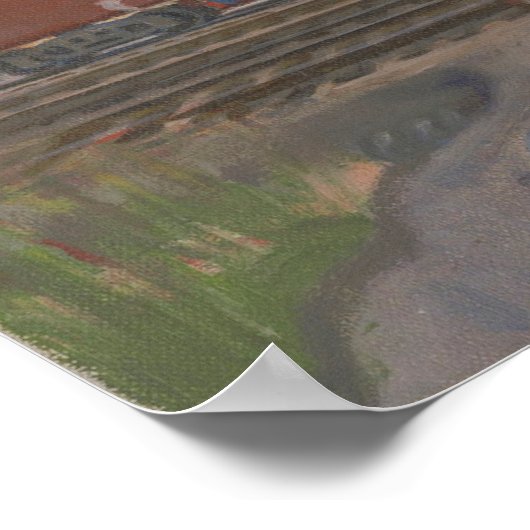 Poster Cheval de fer - Kulhanek Train Art (Coin)