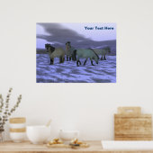 Poster Cheval de l'Aube - Yakutia (Cuisine)