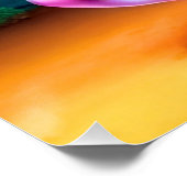 Poster Cheval de licorne blanche-37474 (Coin)