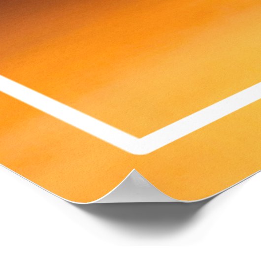 Poster Cheval de licorne blanche-37474 (Coin)