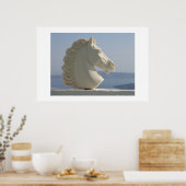 Poster Cheval de marbre (Cuisine)