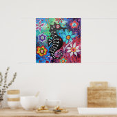 Poster Cheval de mer Dia de los Muertos (Cuisine)