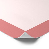 Poster Cheval De Mer En Rose (Coin)