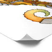 Poster Cheval de mer Steampunk (Coin)