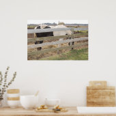 Poster Cheval de peinture en Corral (Cuisine)