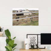 Poster Cheval de peinture en Corral (Bureau à domicile)