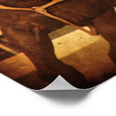 Poster Cheval de rotation (Coin)