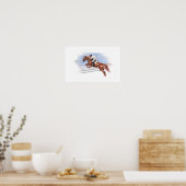 Poster Cheval de saut (Cuisine)