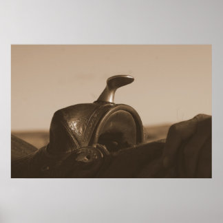 Poster Cheval de selle