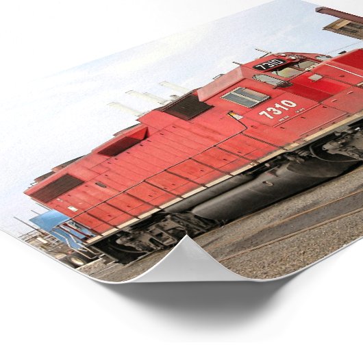 Poster Cheval de travail (Coin)