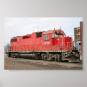 Poster Cheval de travail (Devant)