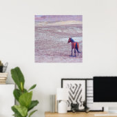 Poster Cheval du désert P8640 (Bureau à domicile)