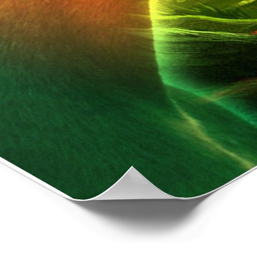 Poster Cheval du pont Rainbow (Coin)