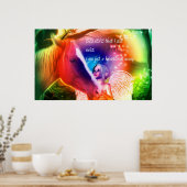 Poster Cheval du pont Rainbow (Cuisine)