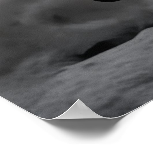 Poster Cheval en course (Coin)