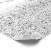 Poster Cheval En Foggy Field De Chênes (Coin)