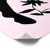 Poster Cheval en Silhouette (Coin)