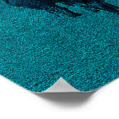 Poster Cheval et âne (Coin)