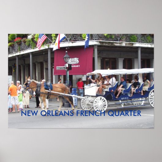 Poster Cheval et Carrosse (Devant)