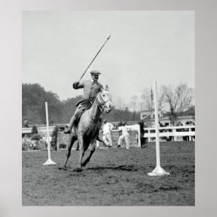 Poster Cheval et cavalier au Salon 1911