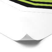 Poster Cheval Et Ferme Fille (Coin)