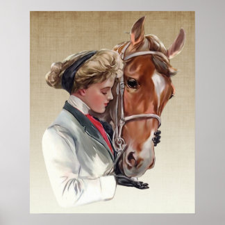 Poster Cheval favori