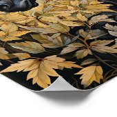 Poster Cheval forestier (Coin)