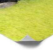 Poster Cheval friésien (Coin)