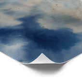 Poster Cheval gris no 1 (Coin)