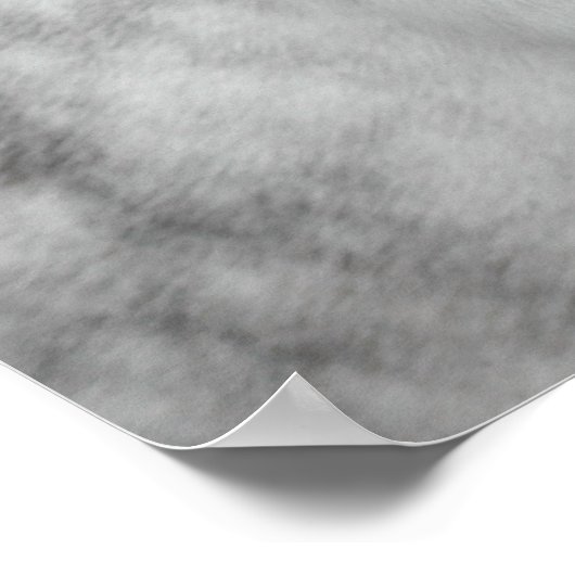 Poster Cheval gris pomme (Coin)