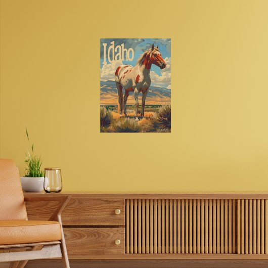 Poster Cheval Idaho Appaloosa (Salon 2)