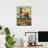 Poster Cheval Idaho Appaloosa (Bureau à domicile)