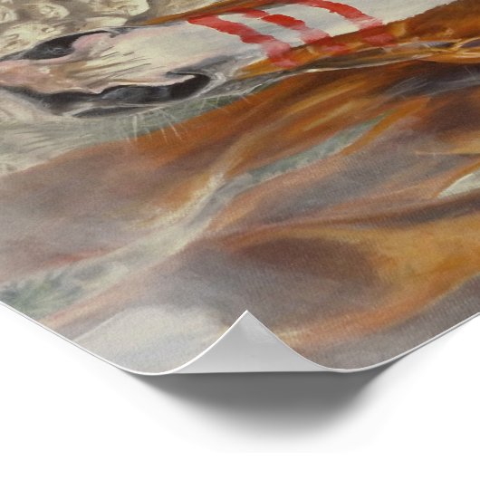 Poster Cheval indien (Coin)