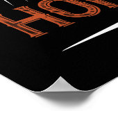 Poster Cheval - Le Chemin Vers Le Ciel Est À cheval (Coin)