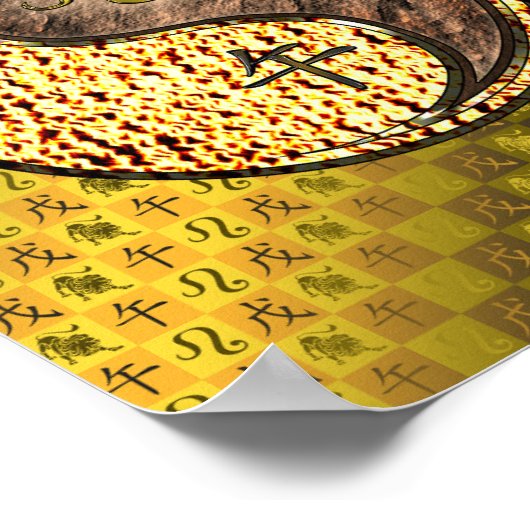 Poster Cheval Leo & Earth (Coin)