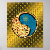 Poster Cheval Leo & Water (Devant)