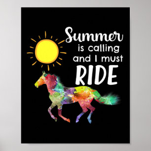 Poster Cheval Lover Équitation équitation équitation équi
