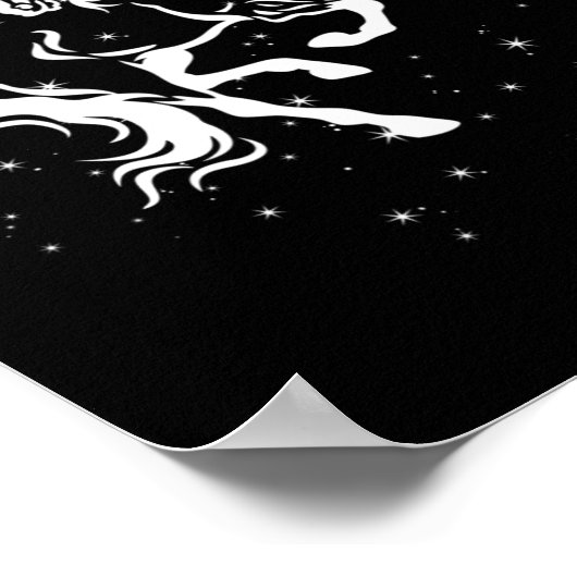 Poster Cheval Lover Horseback équitation Filles Ado Enfan (Coin)