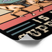 Poster Cheval Lover Vaulding Est Ma Superpuissance (Coin)