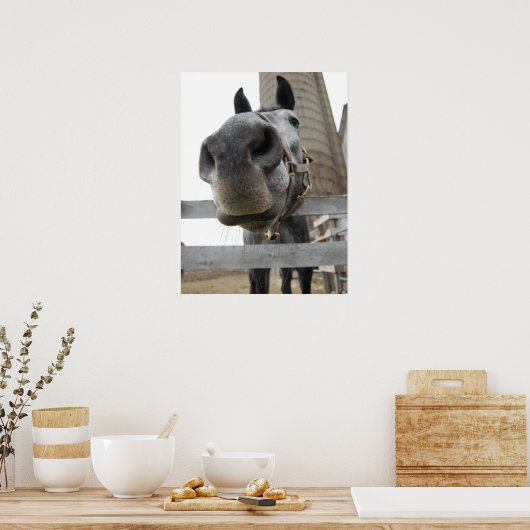 Poster Cheval mignon (Cuisine)