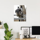 Poster Cheval Mignon De Près (Bureau à domicile)