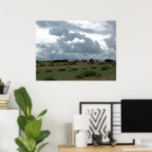 Poster Cheval mongol (Bureau à domicile)