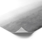 Poster Cheval Motivationnel Blanc Noir Vit Sans Limites (Coin)