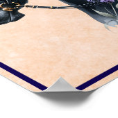 Poster Cheval noir (Coin)