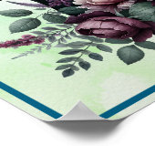 Poster Cheval noir (Coin)