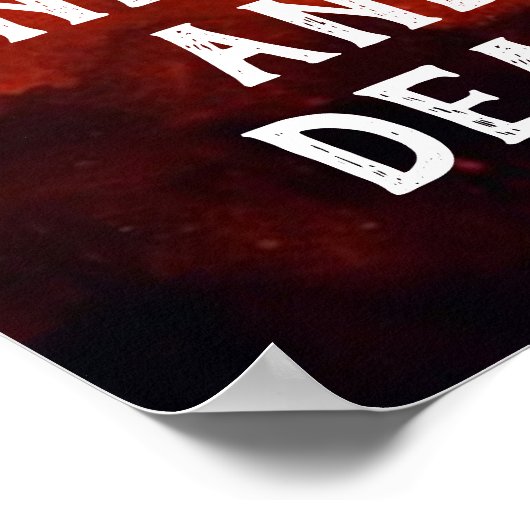 Poster Cheval pâle et cavalier (Coin)